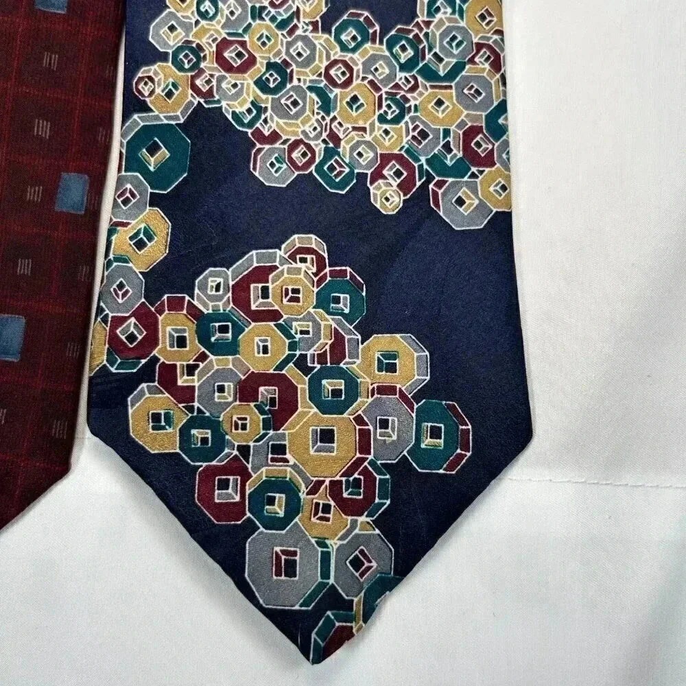 Geoffrey Beene, Tommy Hilfiger, Cezani Silk Ties-Set of 3